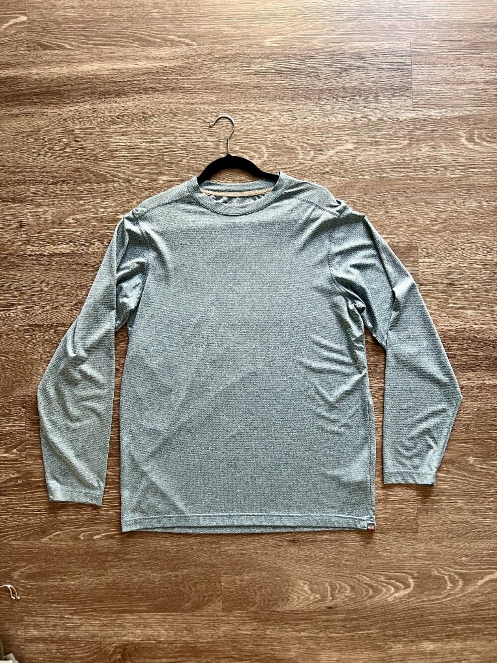 EXofficio Insect Shield Mens Light Blue Long Sleeve Shirt Medium